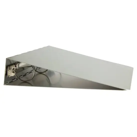 JAM Paper 2" Silver Aluminum 3-Ring Binder {7}