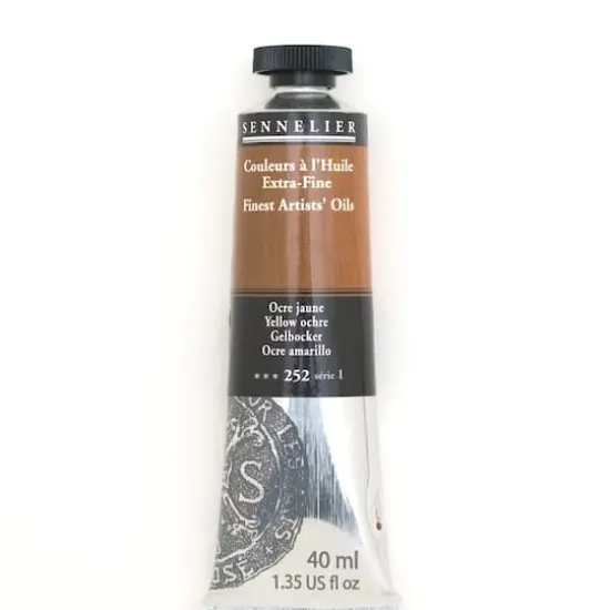 Sennelier Artists' Oil Color, 40mL 252 Yellow Ochre S1 {1}