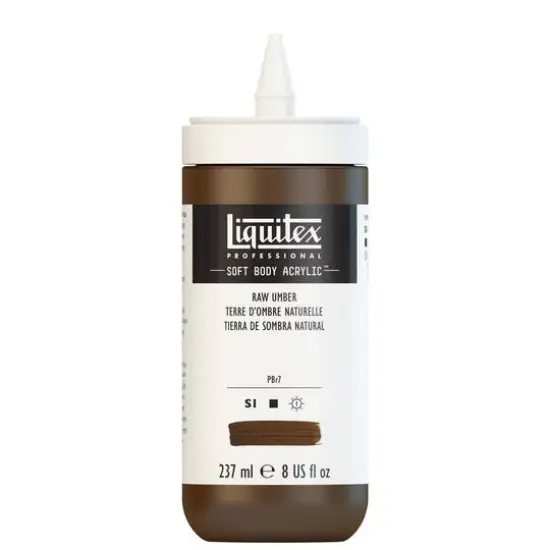 Liquitex&reg; Professional Soft Body Acrylic Color, 8oz. Raw Umber {7}