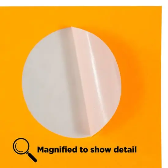 JAM Paper Circle Label Stickers Neon Orange {6}