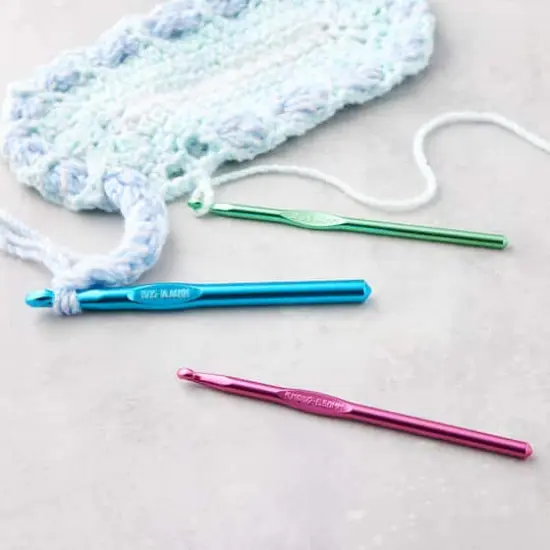 Aluminum Crochet Hook Set by Loops & Threads&reg;, J/K/N {3}