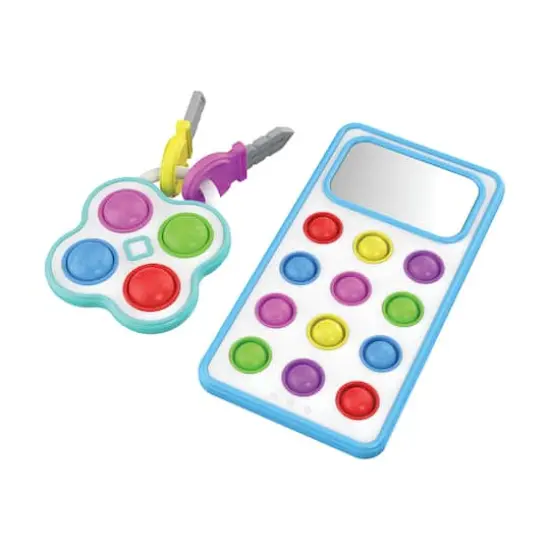 Early Learning - Pop & Discover Phone and Keys Activity Set {3}