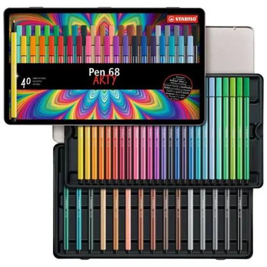 Stabilo&reg; Pen 68 Metal Tin Set {2}