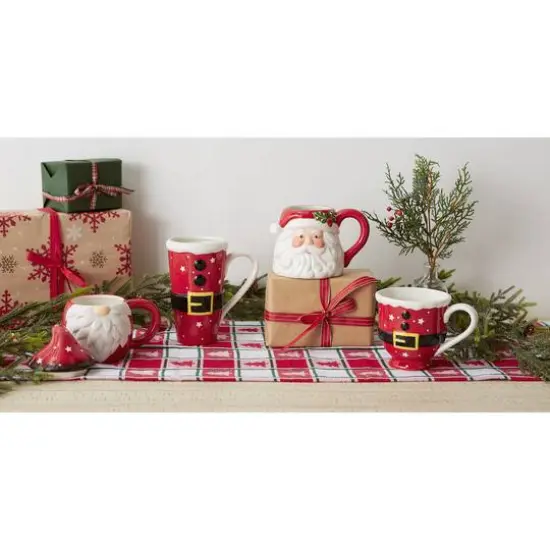 DII&reg; 14oz. Santa Ceramic Mugs, 2ct. {7}