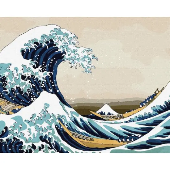 Big Wave in Kanagawa Painting by Numbers Kit {1}