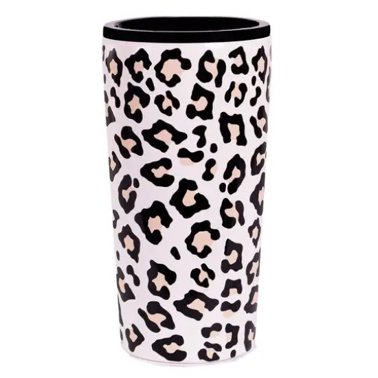 Steel Mill & Co. 20oz. Stainless Steel Leopard Tumbler {1}