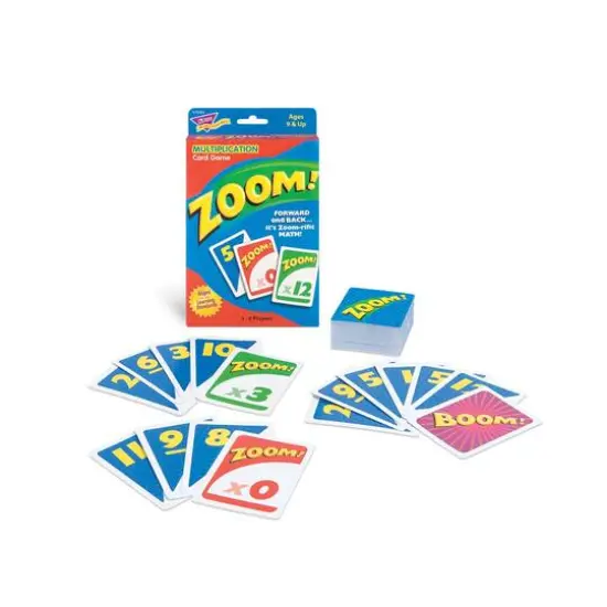 Trend Enterprises&reg; Zoom!&trade; Multiplication Card Game {9}