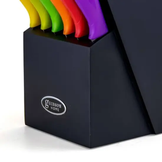 Gibson Home Color Vibes 14-Piece Cutlery Knife Set {3}