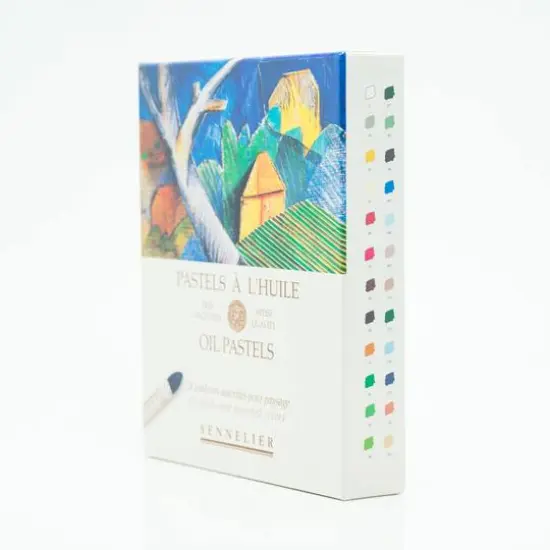 Sennelier 24 Color Landscape Oil Pastel Set {5}