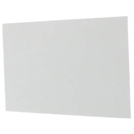 JAM Paper 2" x 3.5" White Blank Flat Note Cards {3}
