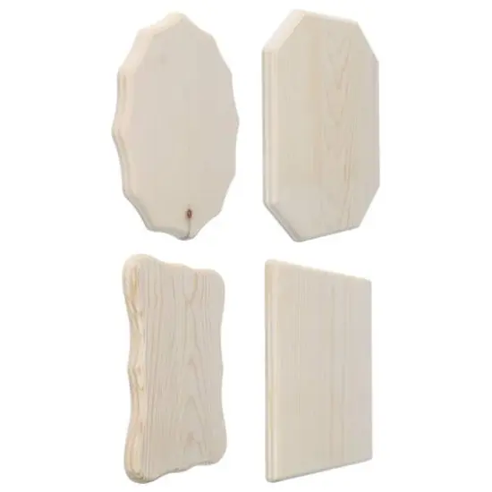 Good Wood by Leisure Arts 9" x 12" Mixed Wood Plaques, 36ct. {4}