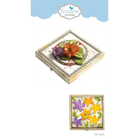 Elizabeth Craft Metal Die-Pizza Box {1}