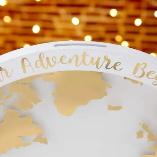 Kate Aspen&reg; Globe Wedding Guest Book Alternative  {4}