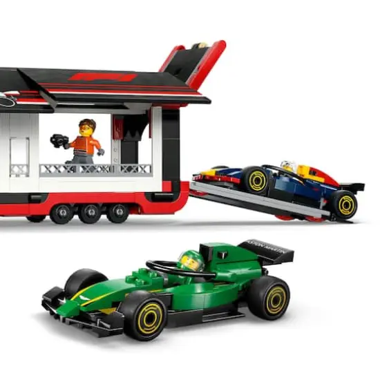 LEGO&reg; City F1&reg; Truck with RB20 & AMR24 F1&reg; Cars Toy Racing Transporter Set {7}