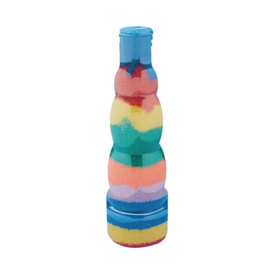 S&S&reg; Worldwide Tall Bubble Sand Art Bottles, 6ct. {1}
