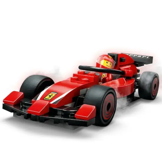 LEGO&reg; City F1&reg; Pit Stop & Pit Crew with Ferrari Car Racing Vehicle Toy 60443 {8}