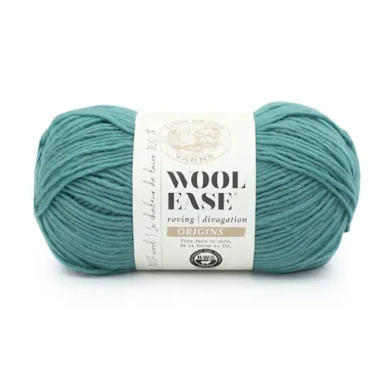Lion Brand&reg; Wool-Ease&reg; Roving Origins Yarn Aqua {1}