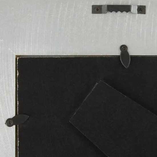 DII&reg; Antique Silver Rub 5" x 7" Farmhouse Picture Frame {5}