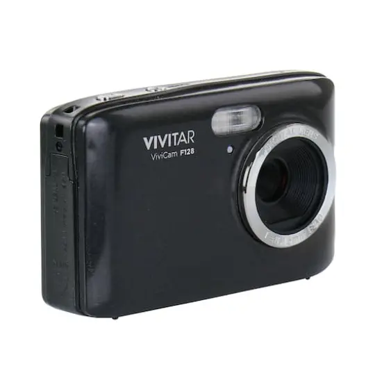 Vivitar Vivicam Black F128 14.1 Megapixel Digital Camera {3}