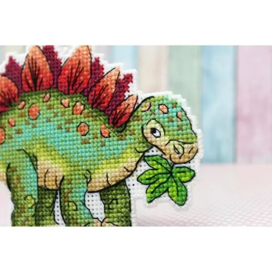 MP Studia Stegosaurus Cross Stitch Kit {3}