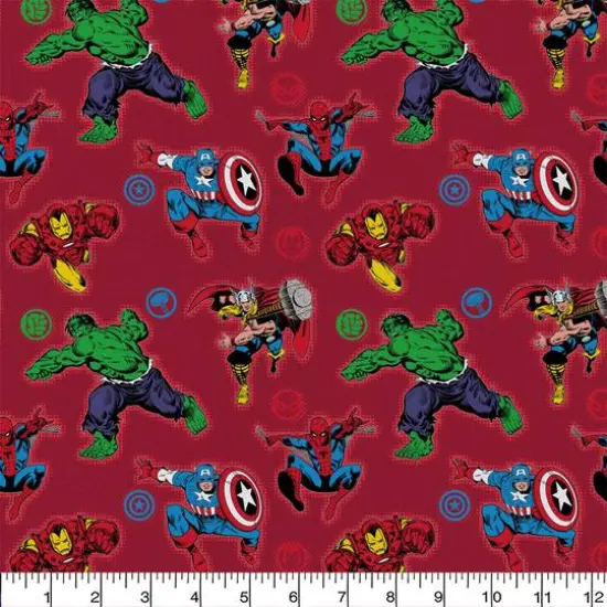 Camelot Fabrics Marvel Fury Cotton Precut, 4ct. {4}