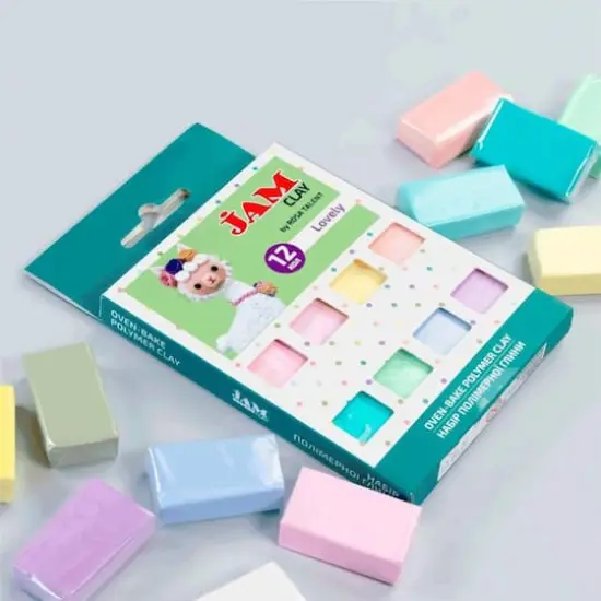 Rosa Talent Jam Clay Lovely Oven-Bake Polymer Clay Set {4}