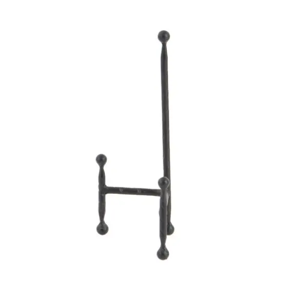 Set of 3" Black Metal Modern Easel, 12", 10", 8" {9}