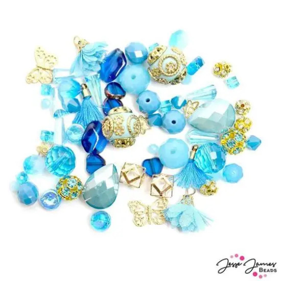 Jesse James Beads Market Fresh Mini Mix Blue Raspberry {1}
