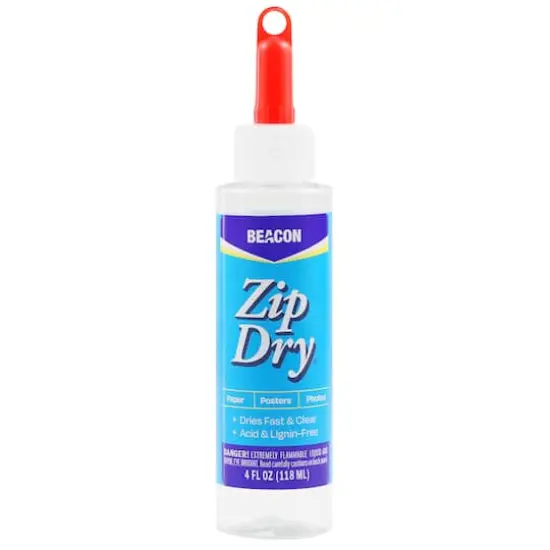 Beacon Zip Dry 4oz. Paper Art Glue {1}