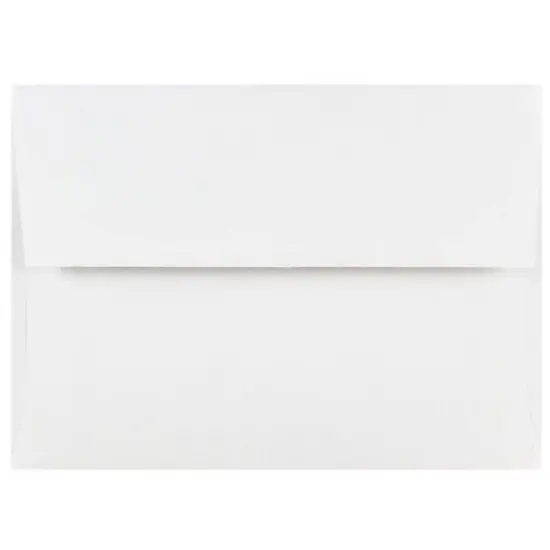 JAM Paper 4.75" x 6.5" White Invitation Envelopes {1}