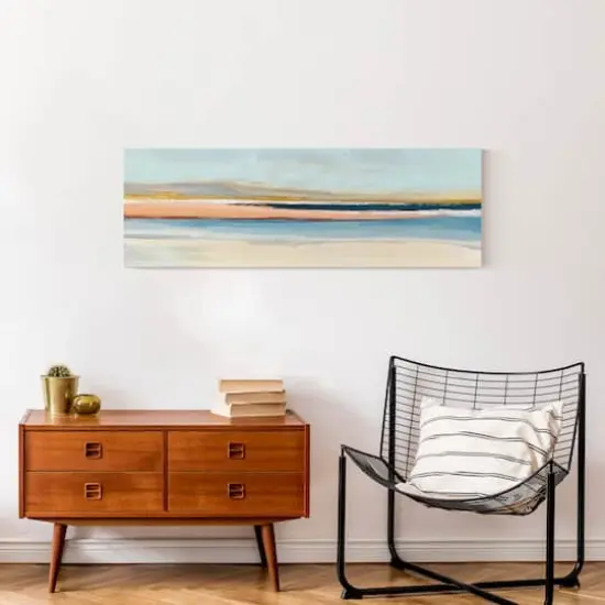 Dreamy Beach 36" x 12" Canvas Wall Art {5}