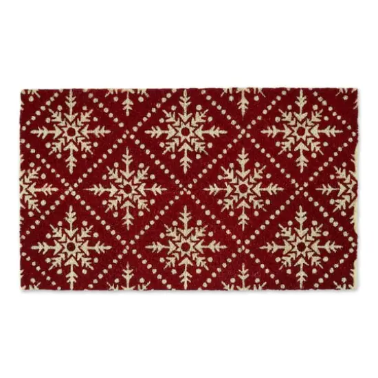 DII&reg; Snowflake Lattice Doormat {1}