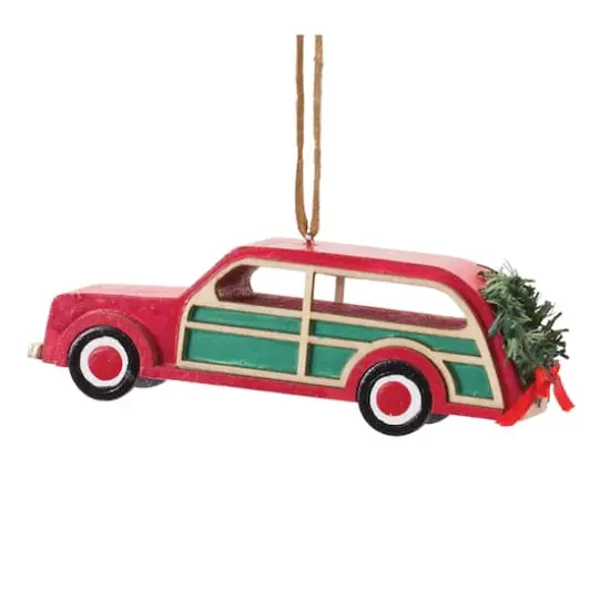 Vintage Camper & Car Ornament Set {5}