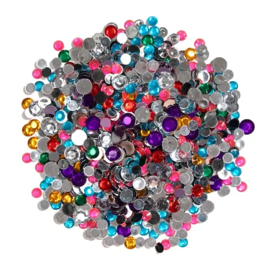 Cousin 1lb. Multicolor Rhinestone Bag {3}