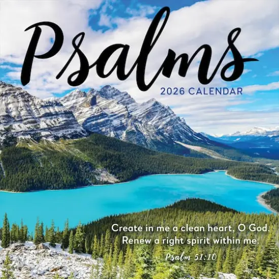 2026 Psalms Wall Calendar {1}