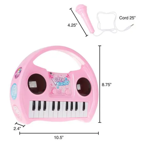 Toy Time Kid's Karaoke Machine with Microphone {3}