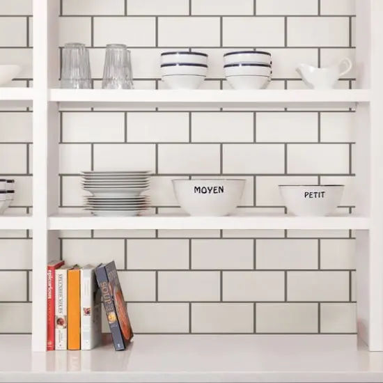 InHome Subway Tile Peel & Stick Backsplash Tiles {7}
