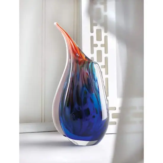 10" Dreamscape Art Glass Vase {3}
