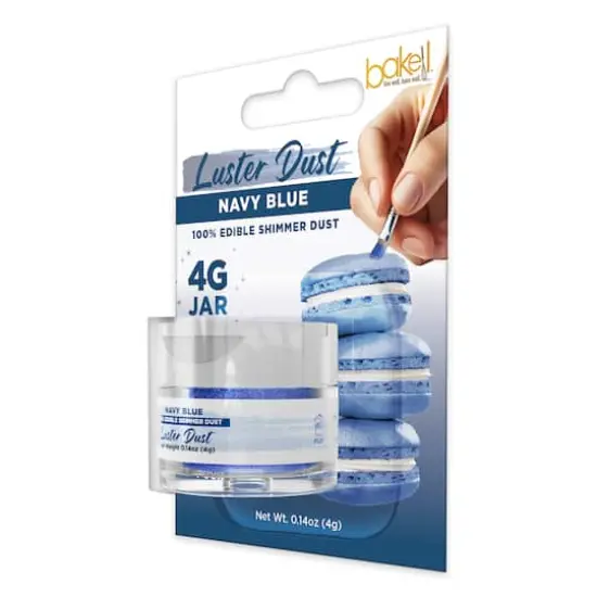 Bakell&reg; Edible Luster Dust Navy Blue {7}