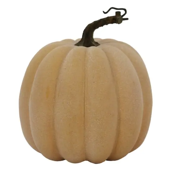8" Coral Speckled Decorative Pumpkin by Ashland&reg; {1}