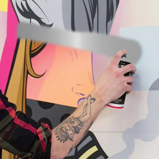 Ironlak Acrylic Spray Paint Bright Chrome {5}