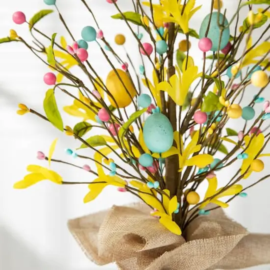 Glitzhome&reg; 18" Easter Egg Table Tree D&eacute;cor {5}