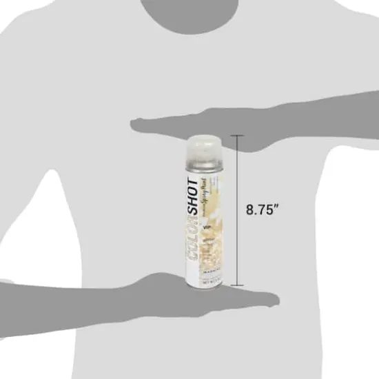 COLORSHOT&reg; Premium Glitter Spray Paint VIP Gold {8}