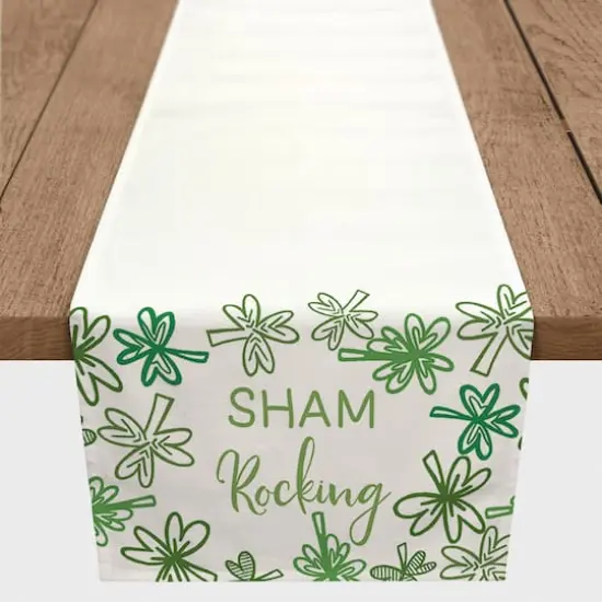Sham Rocking Poly Twill Table Runner {1}