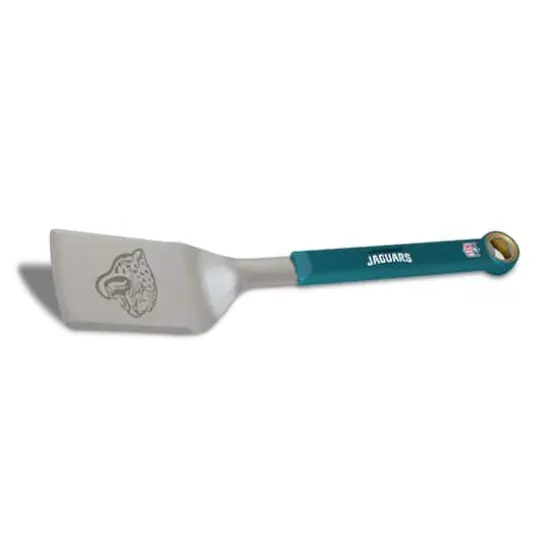 NFL Stainless Steel BBQ Spatula with Bottle Opener Jacksonville Jaguars {4}