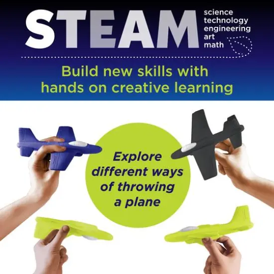 Creativity for Kids&reg; Stunt Squadron&trade; Glow-in-the-Dark Foam Flier Kit {10}