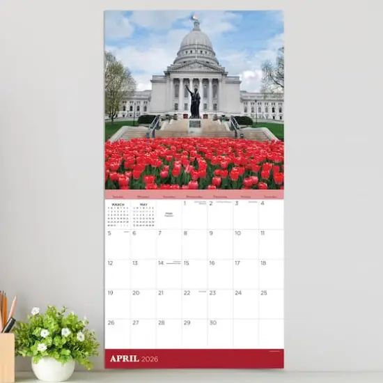 2026 Wisconsin Wall Calendar {4}