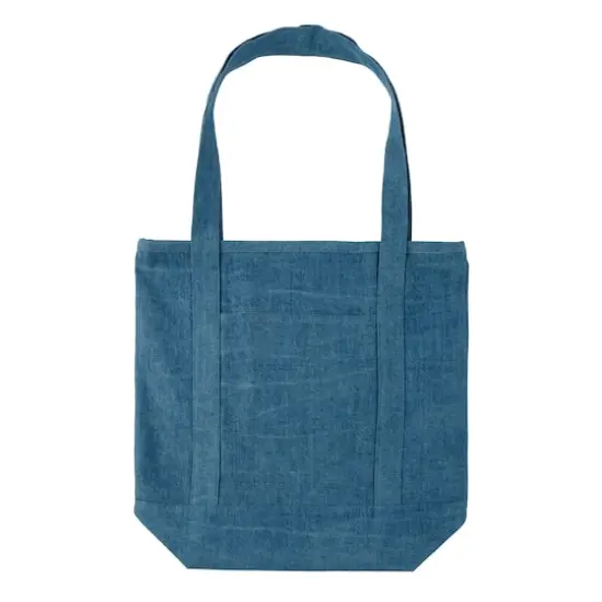 Large Cotton Canvas Tote by Make Market&reg; Blue {1}