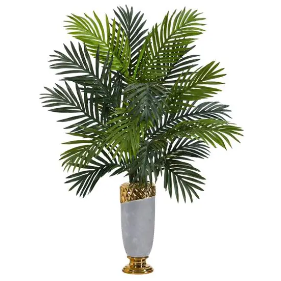 3ft. Areca Palm Plant in Designer Planter {1}