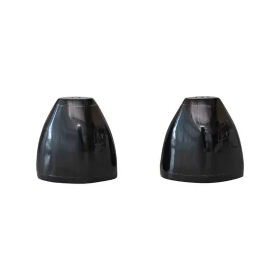 Hello Honey&reg; 3" Black Horn Salt & Pepper Shaker Set {9}